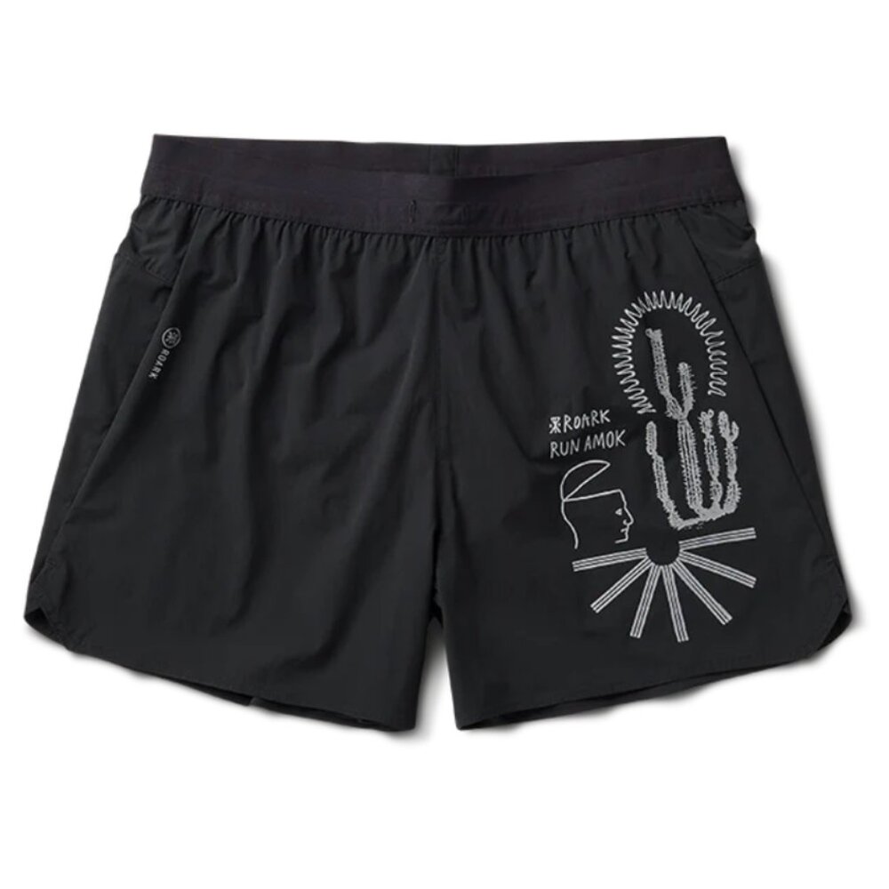 Roark Run Amok Alta 5" Shorts - Men's Medium - New